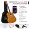Best Choice Products 41in Full Size Beginner Acoustic Guitar Set with Case, Strap, Capo, Strings
